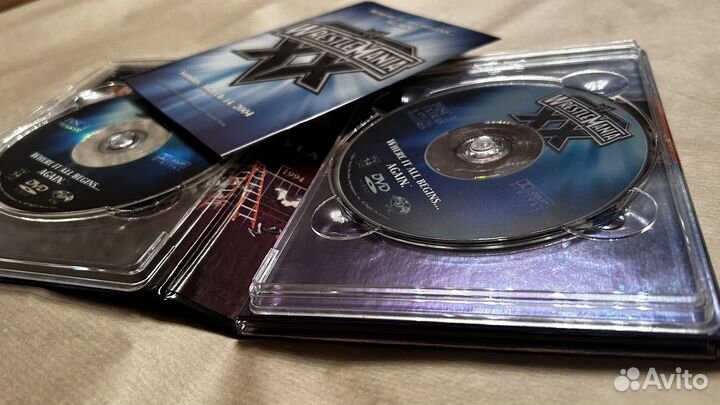 WWE WrestleMania - 10 шоу рестлинга на 29 DVD