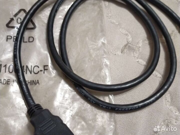 Кабель для компьютера, телевизора hdmi км1004nc-F