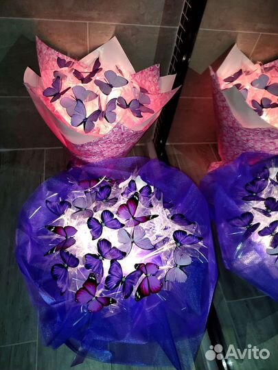 Букет из бабочек