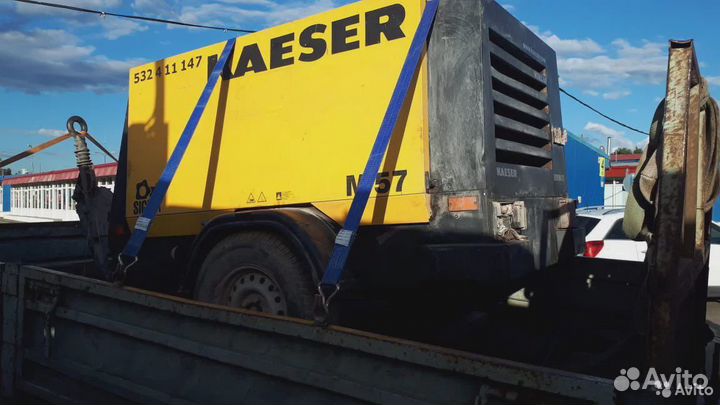 Дизельный передвижной компрессор kaeser M57