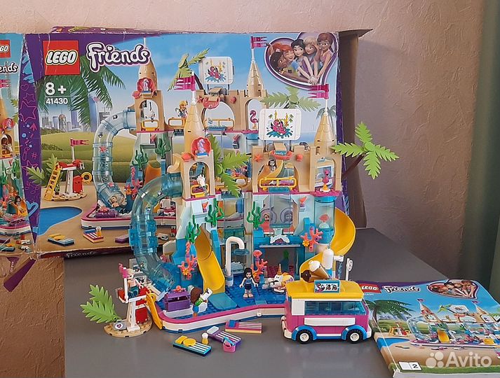 Lego friends Летний аквапарк оригинал 41430