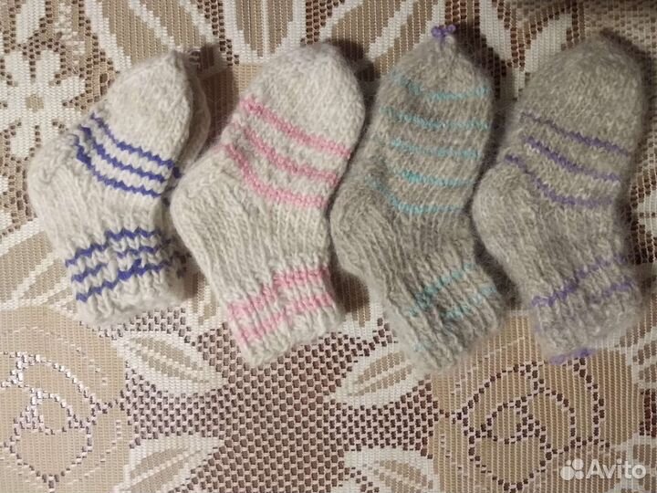 Носки из собачьей шерсти