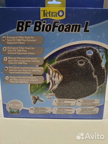 Губки для фильтра Tetra EX 1200 Plus