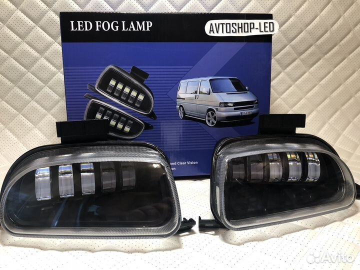 Фары противотуманные LED VW T4