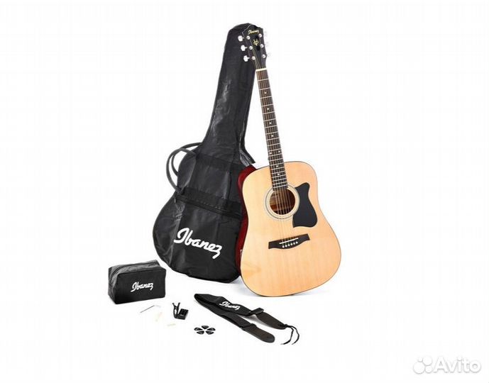 Акустическая гитара Ibanez V50NJP-NT Jam Pack