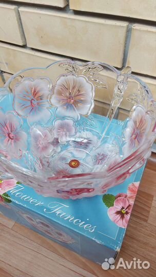 Ваза Walther Glas, новая, Германия