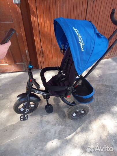 Велосипед коляска lamborghini трехколесный