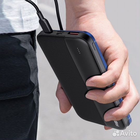 Power bank recci park RP11 10000mAh Black