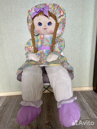 Кукла текстильная большая 120 см