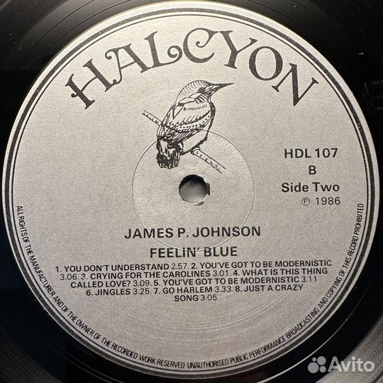 James P. Johnson – Feelin' Blue (Англия 1986г.)