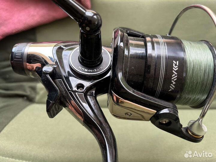 Карповые катушки daiwa black widow 4500