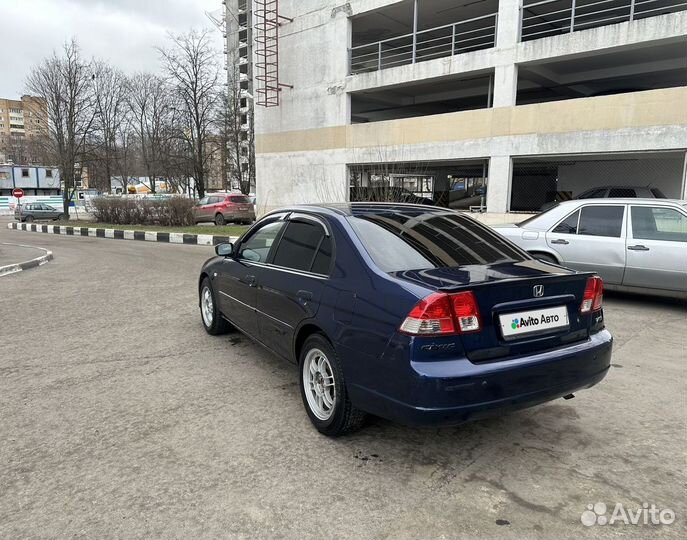 Honda Civic 1.6 AT, 2003, 184 000 км