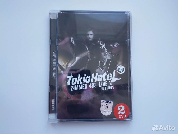 DVD-диски Tokio Hotel - Zimmer 483 лицензия 2 шт