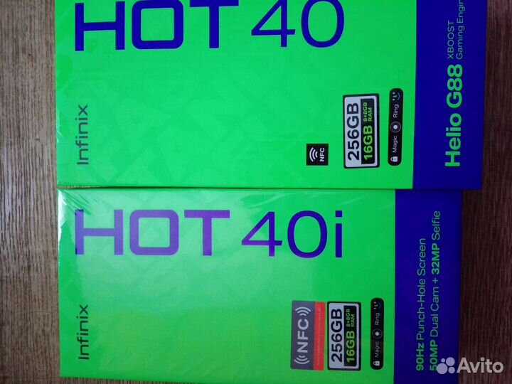 Infinix HOT 40, 8/256 ГБ