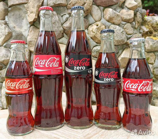 Coca cola бутылки в стекле Импорт