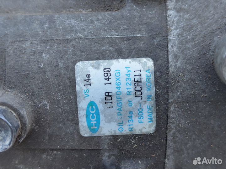 Компрессор кондиционера Kia Ceed 2