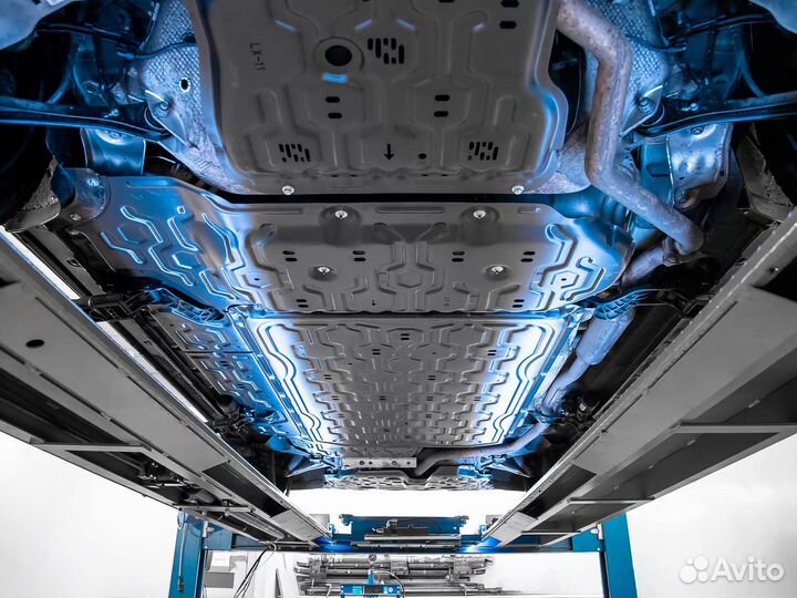 Защита днища Lixiang алюминий 3,5 мм