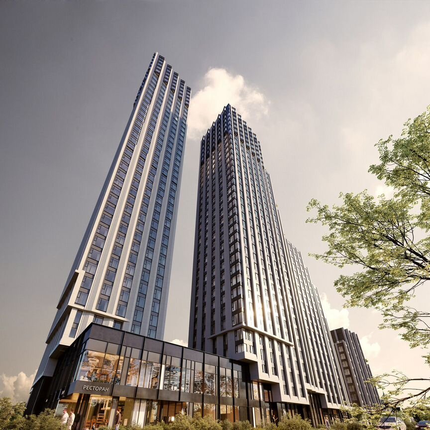 Квартира-студия, 32,3 м², 4/43 эт.