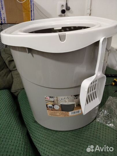 Кошачий лоток закрытый