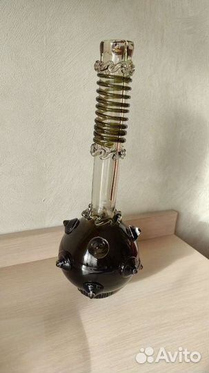 Стеклянная бутылка в виде Булавы