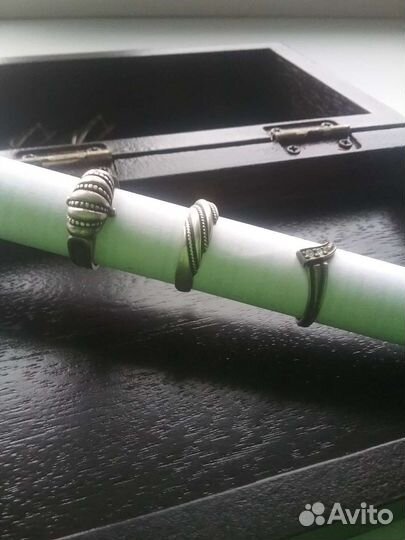 Кольца серебряные