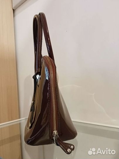 Сумка кожа лакированная