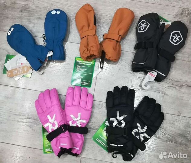 Новые зимние варежки/краги/перчатки, 2-8 лет