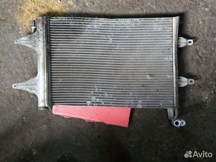Радиатор кондиционера skoda fabia 2