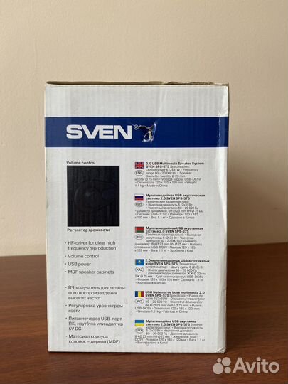 Колонки для компьютера Sven
