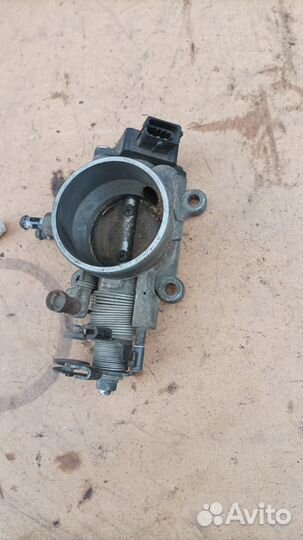 Хендай Элантра 01г дроссельная заслонка бу