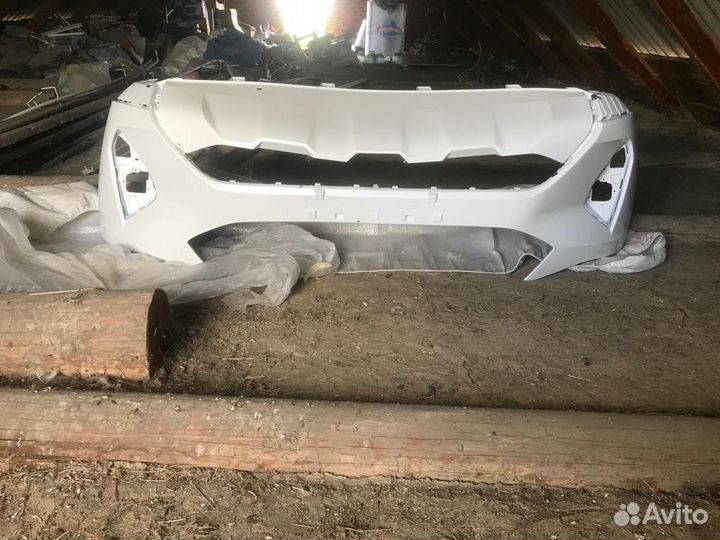 Передний бампер haval f7