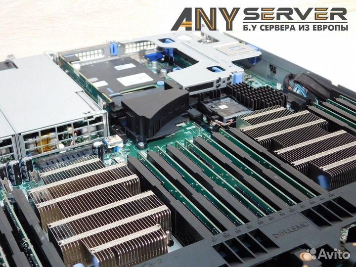 Сервер Dell R640 2x Gold 6144 64Gb H330 8SFF