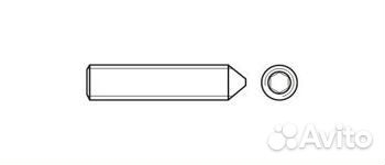 Винт уст. 8 х 14 DIN 914 (ISO 4027) вн/ш. А2