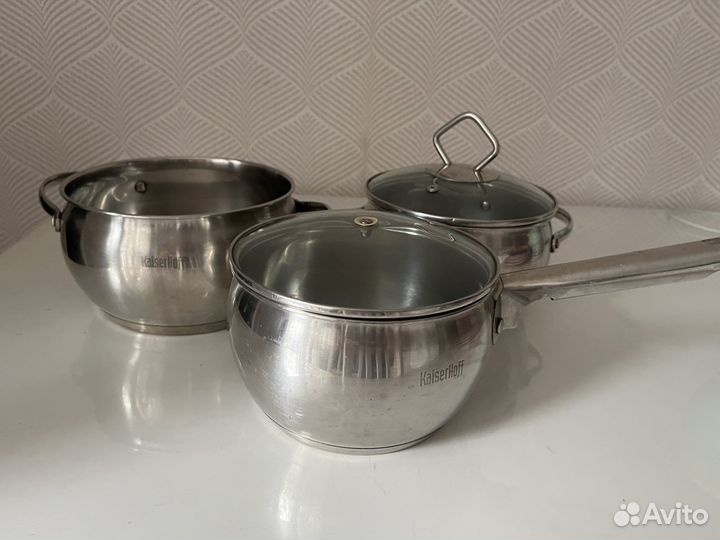 Набор кастрюль KaiserHoff