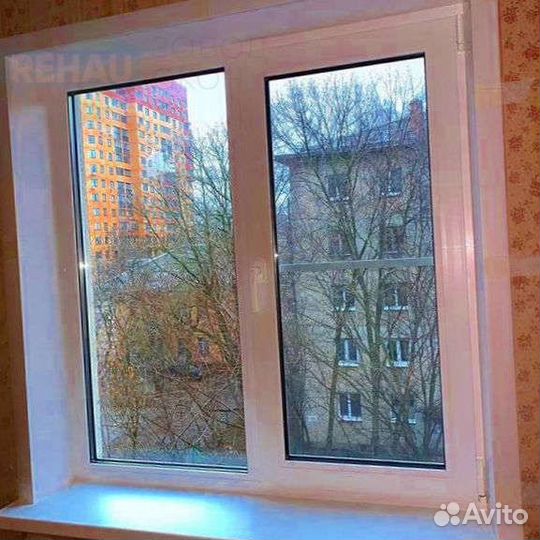 Пластиковое окно с установкой