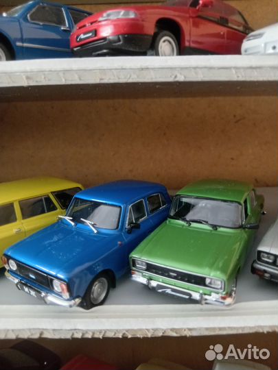 Модели автомобилей 1 : 43 СССР