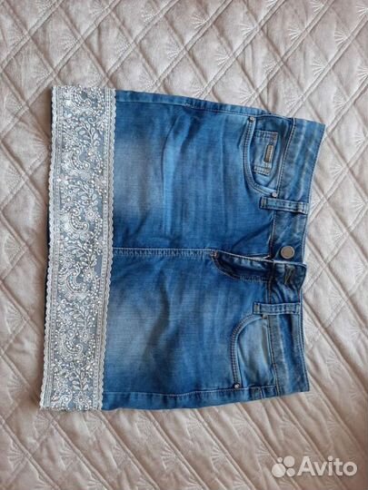 Юбка джинсовая новая