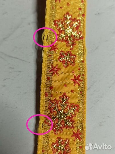 Тесьма жаккардовая снежинки