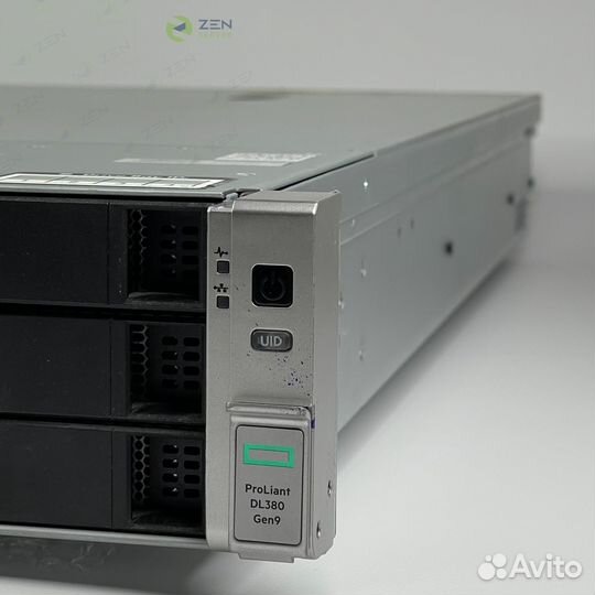 HP DL380 G9 12LFF/2хE5-4667 v4/4х16Gb2133