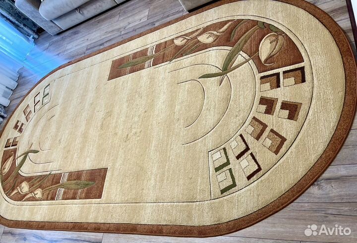 Ковер шерстяной 2 м на 4 м