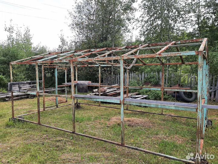 Каркас металлический под теплицу или гараж