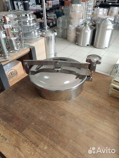 Люк приварной 250мм нержавеющий