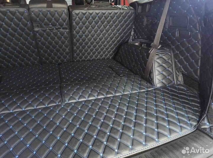 3Д коврики в багажник KIA sorento prime 2019