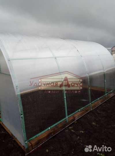 Теплица-4 метра (профиль 20х40)