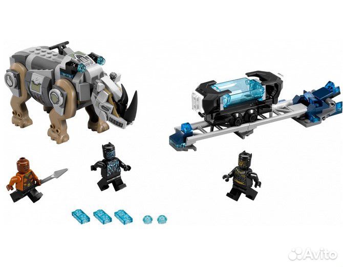 Конструктор Поединок с Носорогом / Супер герои 217