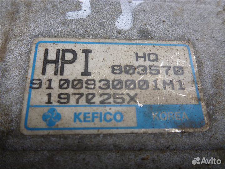 Блок управления двс Hyundai Galloper внедорожник