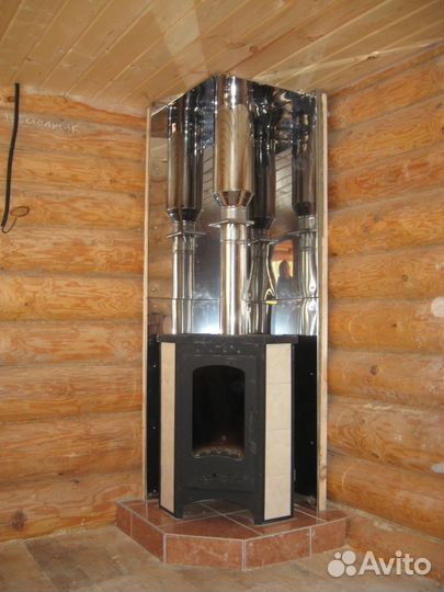 Камины, печи, котлы и дымоходы. Монтаж и установка