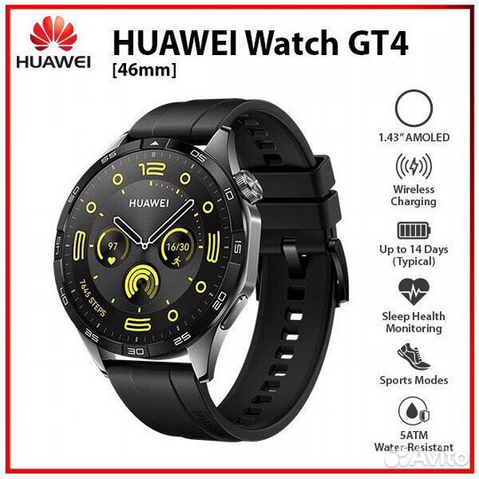 Смарт часы Huawei watch gt 4 46mm