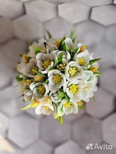 Букет цветов из мыла