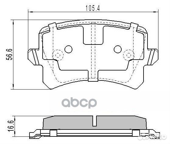 Колодки тормозные haval F7/F7X задн. VV103 barnett